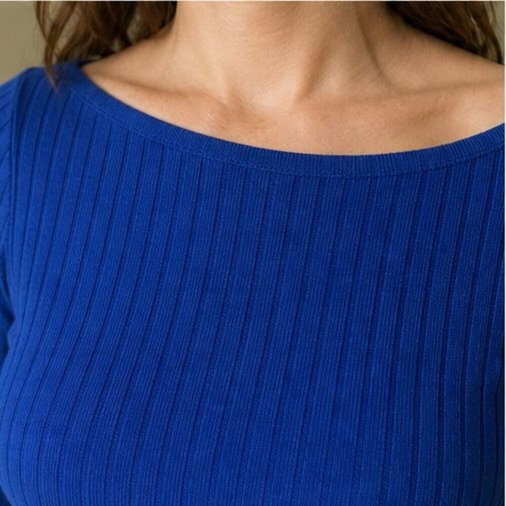 Blush Ruffle Blouse - Picture 4 of 6